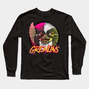 Gremlins Exploring The Darkly Comedic Side Of 80s Cinema Long Sleeve T-Shirt
